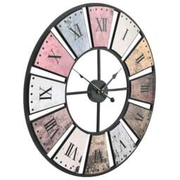 Rackhams Vintage Wall Clock with Quartz Movement 60 cm XXL - thumbnail 3