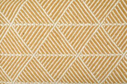 Rackhams Zahra Ochre Blanket/Throw - Ochre - 130x150cm - thumbnail 2