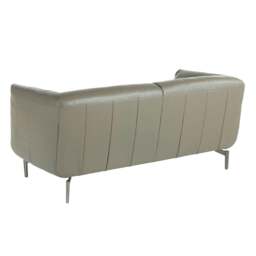 Rackhams Grey leather sofa 6036/6037 - 210 x 90 x 78 - 3 - thumbnail 6