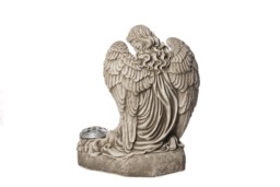Rackhams Female Angel Memorial Stone Garden Ornament - thumbnail 3