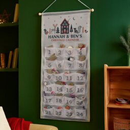 Rackhams Personalised Christmas Home Advent Calendar - grey - thumbnail 5