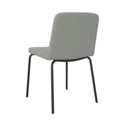 Rackhams Corey Dining Chair in Linen Grey - 2pk - thumbnail 3