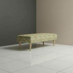 Rackhams Classic British Style Stitched Lid Ottoman – Multi-Functional Footstool & Coffee Table - 40 x 40 Inches (102 x 102cm) - thumbnail 4