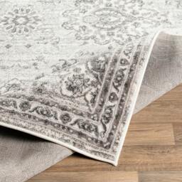 Rackhams Monte Carlo-Vintage Grey Charcoal White Traditional Boho Rug - 160 x 220 cm - thumbnail 4