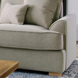 Rackhams Harrogate Left Hand Corner Sofa - Steel - thumbnail 5