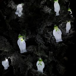 Rackhams The Snowman And The Snowdog Battery Operated 10 Snowmen LED Indoor String Light Ice White LEDs - thumbnail 2