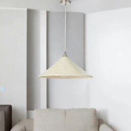 Rackhams Wooden Large Dome Ceiling Light Pendant Shade Natural Brown - thumbnail 2