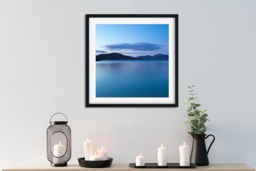 Rackhams Blue Serenity - Framed Print 16 x 16 inch