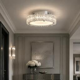 Rackhams Ana Chrome LED Flush Ceiling Light - thumbnail 2