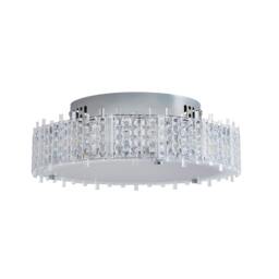 Rackhams Ana Chrome LED Flush Ceiling Light - thumbnail 3
