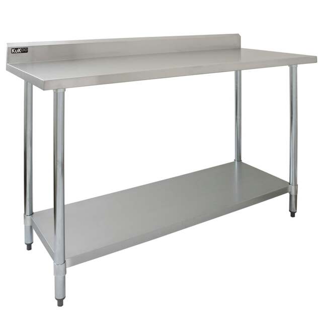 Rackhams Commercial Stainless Steel Catering Table - 5ft Wide - image 1