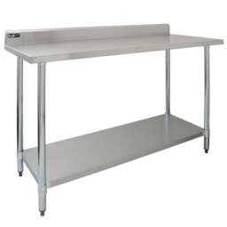 Rackhams Commercial Stainless Steel Catering Table - 5ft Wide - thumbnail 1