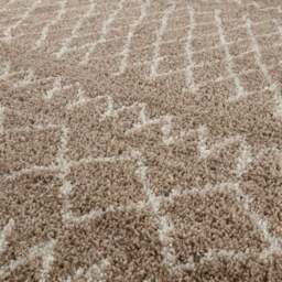 Rackhams Moroccan Beige Shaggy Rug - 920 - 80X300 cm - thumbnail 3