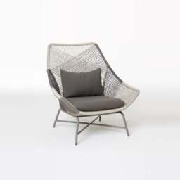 Rackhams Carmean Rattan Chair and Footstool, Outdoor - Two Seater 145cm - thumbnail 6