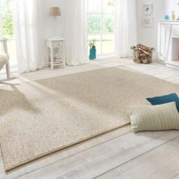 Rackhams Wolly Tufted Wool-Look Cream Rug - 200X300 cm - thumbnail 4
