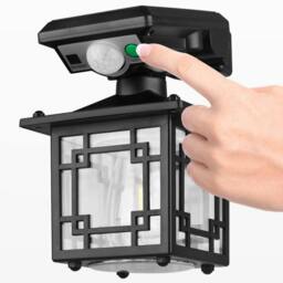 Rackhams Outdoor Solar-Powered Garden Light for Home Use - Square - thumbnail 4