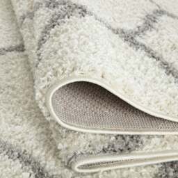 Rackhams Moroccan Ivory Shaggy Rug - 600 - 60X110 cm - thumbnail 3