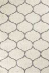 Rackhams Moroccan Ivory Shaggy Rug - 600 - 60X110 cm - thumbnail 1