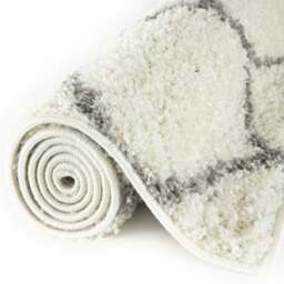 Rackhams Moroccan Ivory Shaggy Rug - 600 - 60X110 cm - thumbnail 4