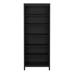 Rackhams Barcelona Bookcase in Black - Black - Wood - 1 - thumbnail 2