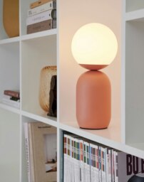 Rackhams Notti - Table lamp - Terracotta - Red - Metal - 1 - thumbnail 3