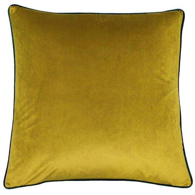 Rackhams Riva Paoletti Meridian Cushion Cover - Moss/Emerald - 55 x 55cm - Moss/Emerald - 100% Polyester - image 1