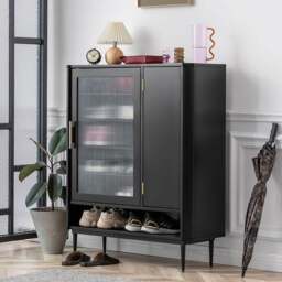 Rackhams Sten Shoe Storage - Grey - thumbnail 1