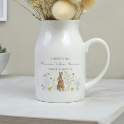 Rackhams Personalised Spring Bunny Jug Vase - thumbnail 4