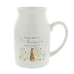 Rackhams Personalised Spring Bunny Jug Vase - thumbnail 1