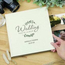 Rackhams Personalised Wedding Square Photo Album - thumbnail 2