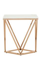 Rackhams Allure Rectangular Champagne End Table