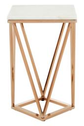 Rackhams Allure Rectangular Champagne End Table - thumbnail 3