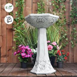 Rackhams Stunning Art Deco Garden Birdbath - thumbnail 2