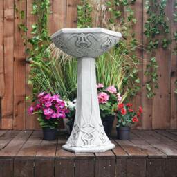 Rackhams Stunning Art Deco Garden Birdbath