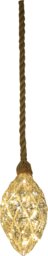 Rackhams Hemp Rope Pine Cone Led Battery Light 92720 - thumbnail 1