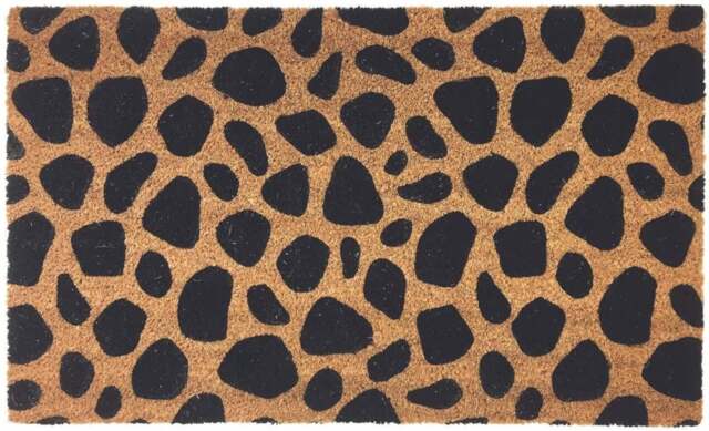 Rackhams Animal Print Coir Doormat Gainsborough 45x75 cm - image 1