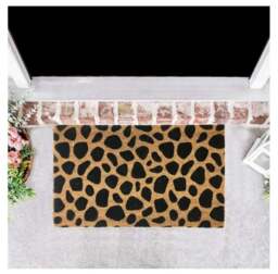 Rackhams Animal Print Coir Doormat Gainsborough 45x75 cm - thumbnail 2
