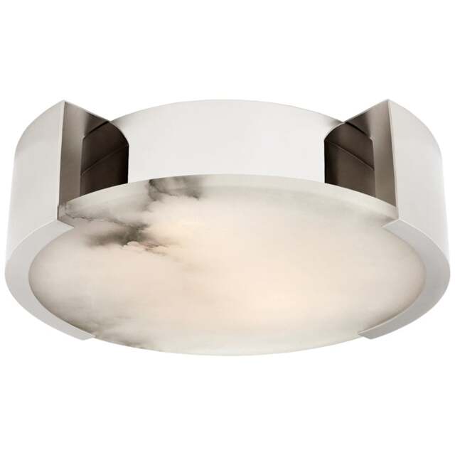 Rackhams Covet Medium Flush Mount Ceiling Light - Polished Nickel - image 1