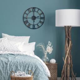 Rackhams WC2147 - Vintage Rustic Roman Iron Wall Clock - 43 cm / 17 in - thumbnail 4