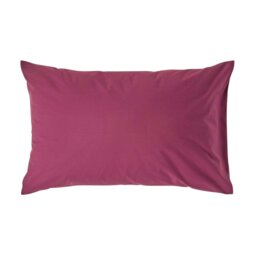 Rackhams Egyptian Cotton Housewife Pillowcase 200 TC, Standard Size - Plum - thumbnail 1