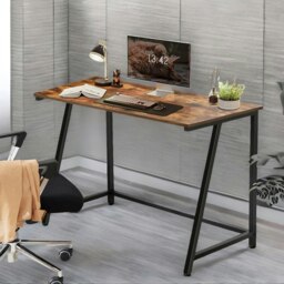 Rackhams Industrial Rustic Computer Desk 100CM Wide - thumbnail 2