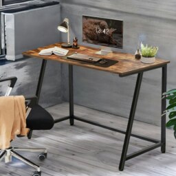 Rackhams Industrial Rustic Computer Desk 100CM Wide - thumbnail 4