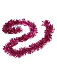 Rackhams 1.8m Hot Pink Christmas Tinsel Garlands, Multi-Pack PVC Decoration for Trees and Home Styling - Pink - Christmas tinsel - 1.8M - thumbnail 6
