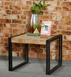 Rackhams Herica Industrial Mintis Coffee Table wood and Metal - thumbnail 2