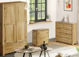 Rackhams Stafford Bedroom Furniture: Experience Elegance with Oak Effect Design - Bedside Table - thumbnail 2