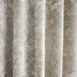 "Rackhams Crushed Velvet Eyelet Curtains - 66"" x 54""" - thumbnail 3