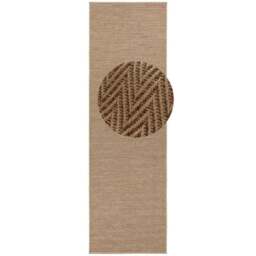 Rackhams Flatwoven Nature Beige Terra Runner - Indoor-Outdoor - 80X150 cm - thumbnail 4