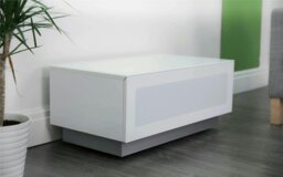 Rackhams Alphason TV-Stand with 1 Flap White - 850mm - White - thumbnail 3
