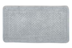 Rackhams Lace Luxurious Cotton Bath Mat - Dusty Pink - thumbnail 6