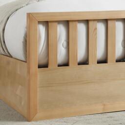Rackhams Alyn 5ft Oak Ottoman - 5ft - Oak - Ottoman - thumbnail 3